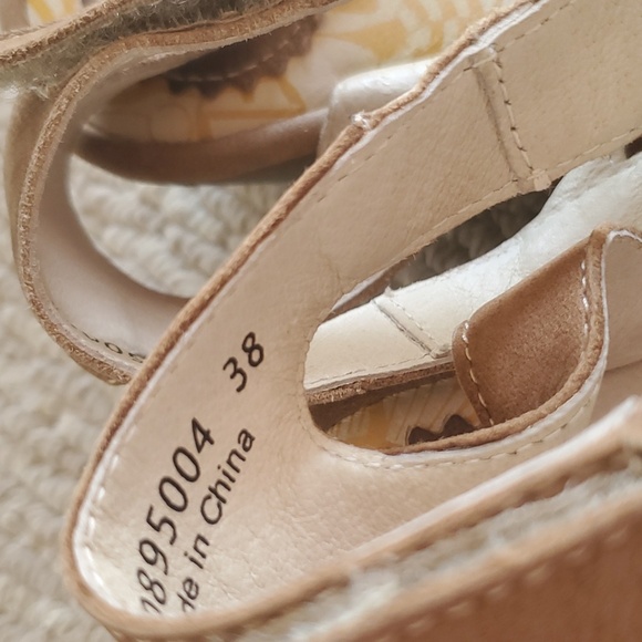 Fly London wedge sandals size 38 - Picture 4 of 6